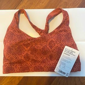 Athleta ultimate sports bra size small, medium impact, new w/tag